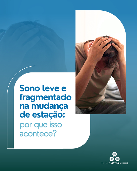 Sono leve e fragmentado na mudança de estação: saiba por que isso acontece